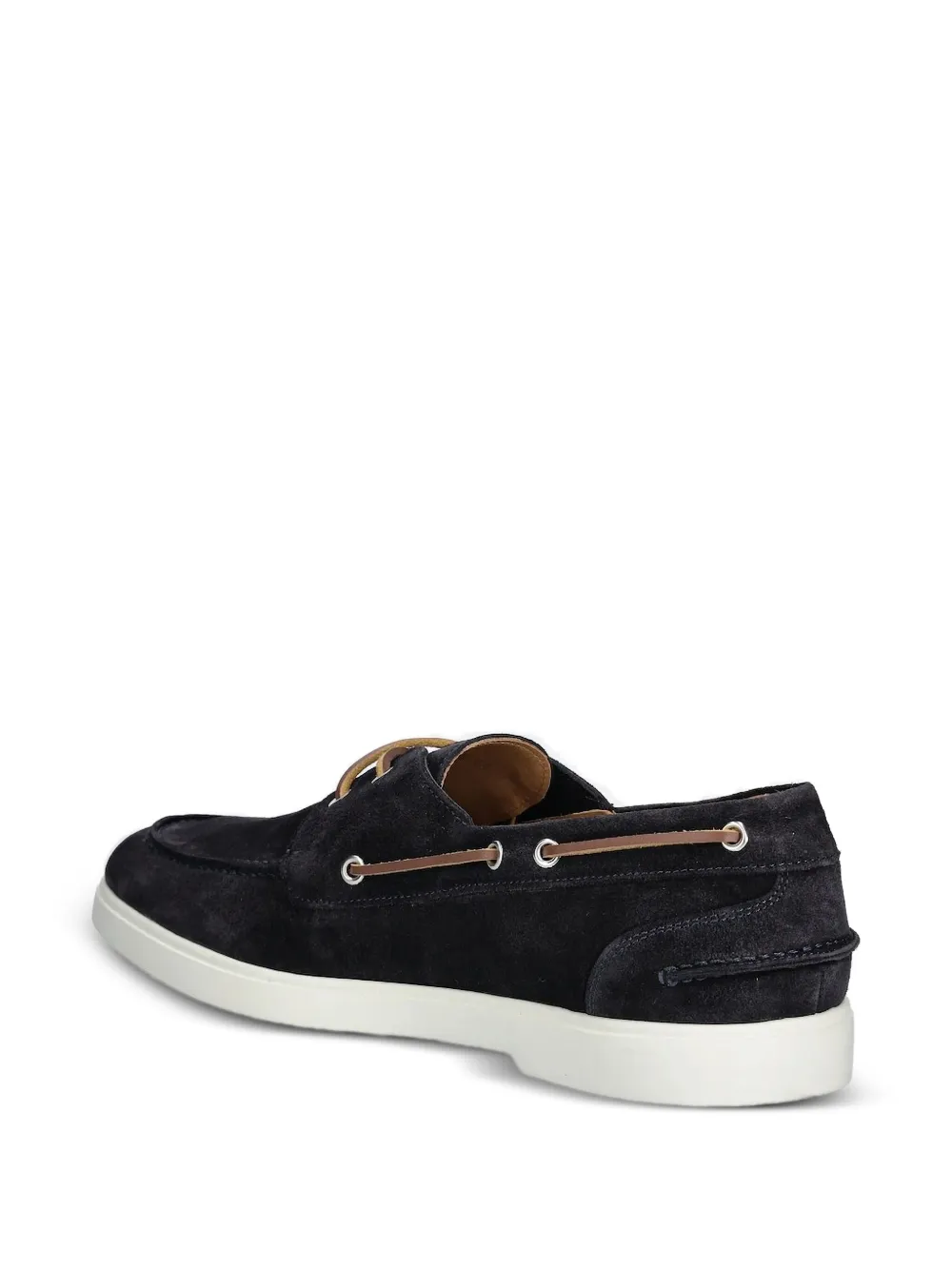 Baldinini suede leather boat loafers | Image 2