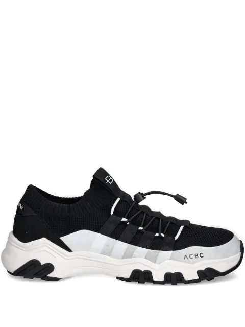 Baldinini knitted lace-up trainers
