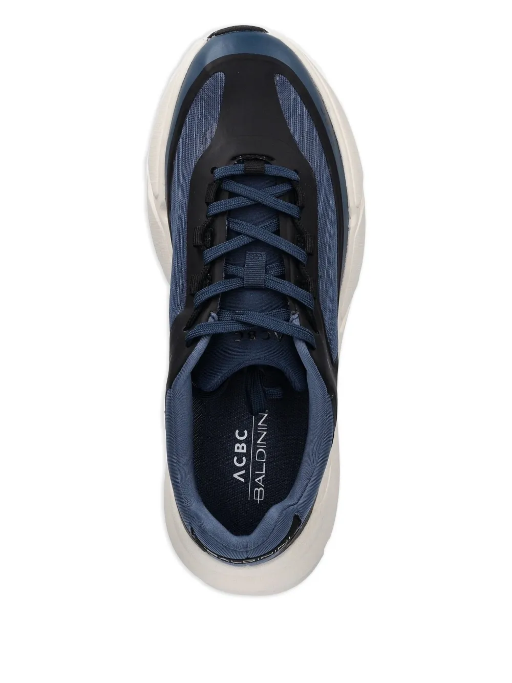 Baldinini Sneakers met textuur vlakken Blauw