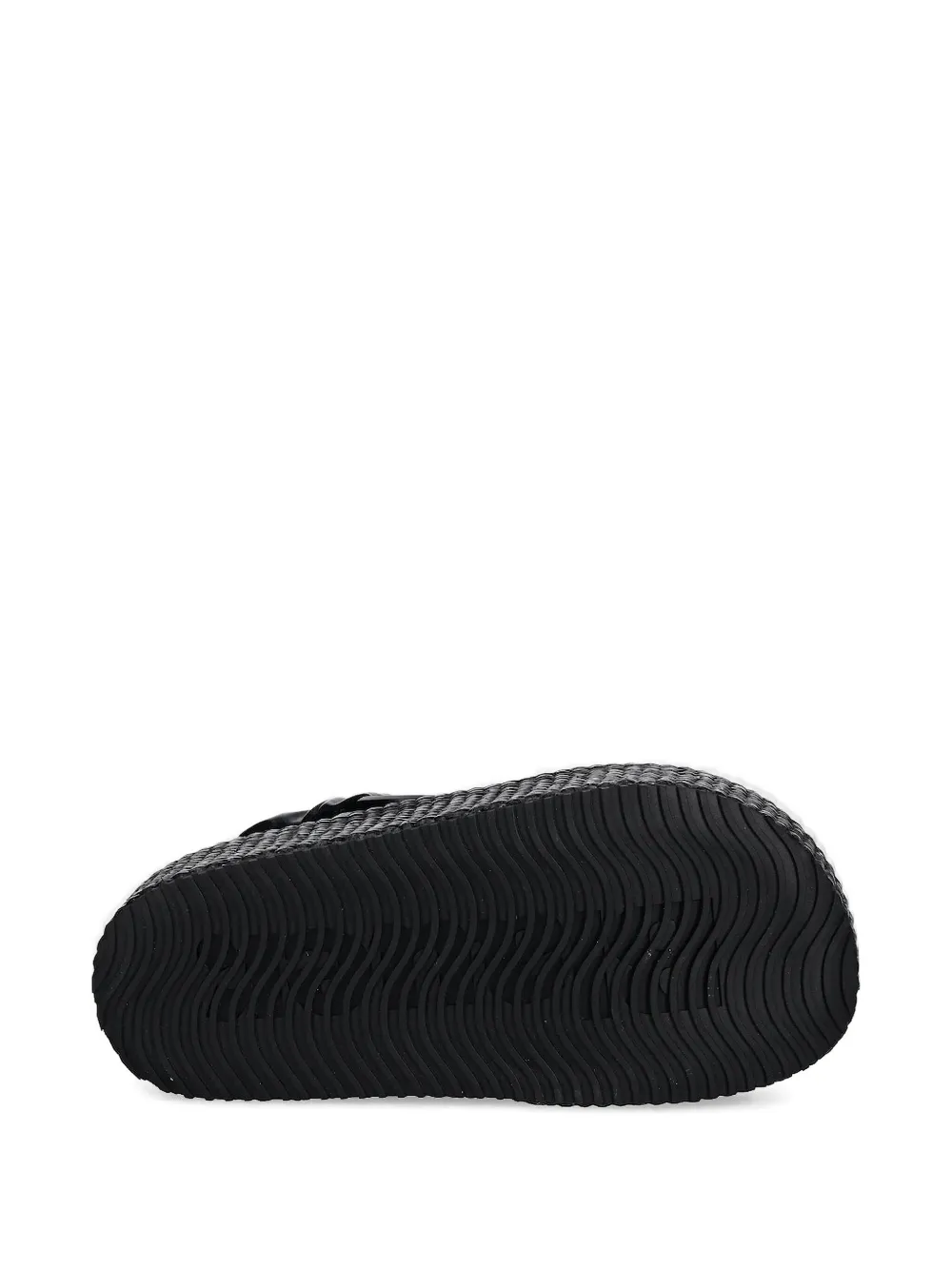 Blauer Platform Elastic-strap Sandals In Black