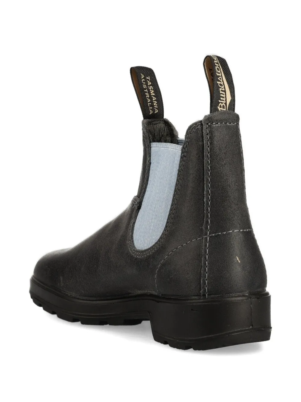 Blundstone elastic-sided leather boots Grey
