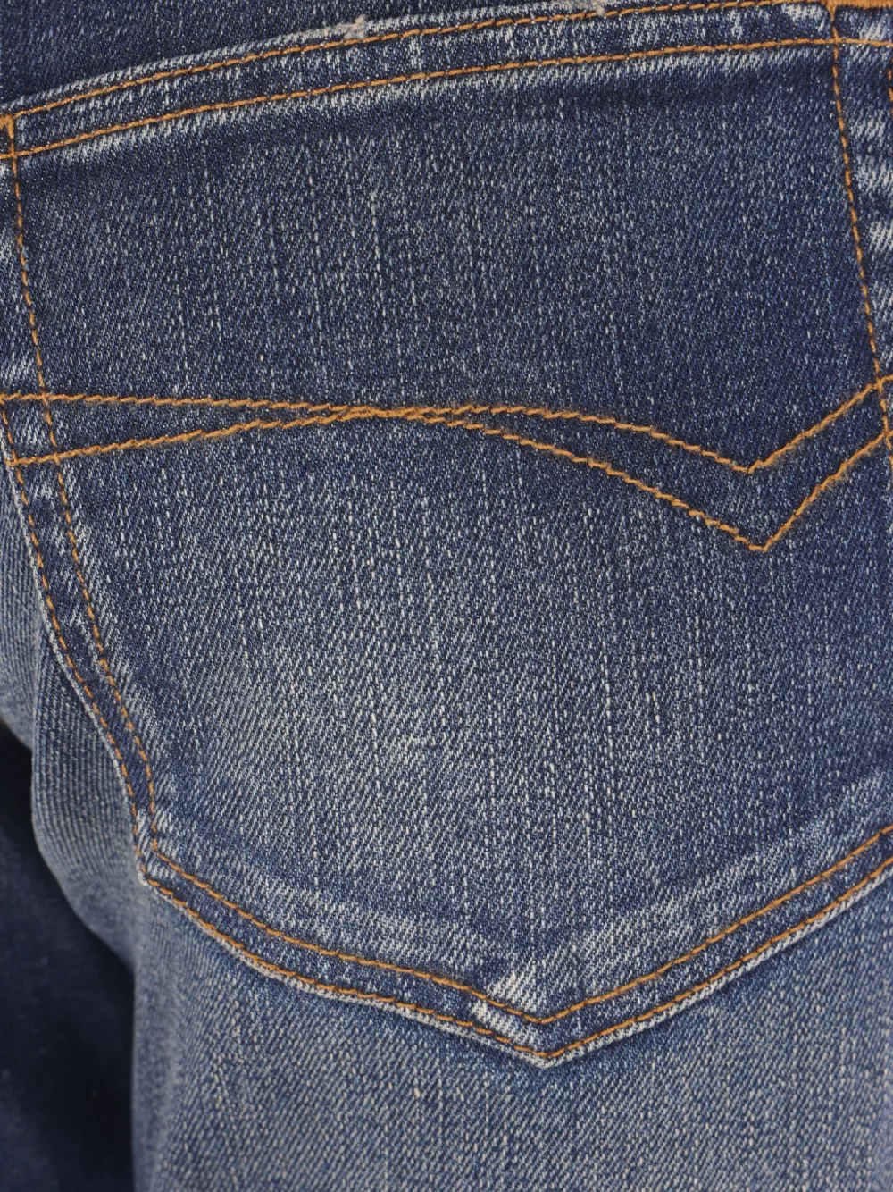Balenciaga frayed-hem jeans DARK BLUE