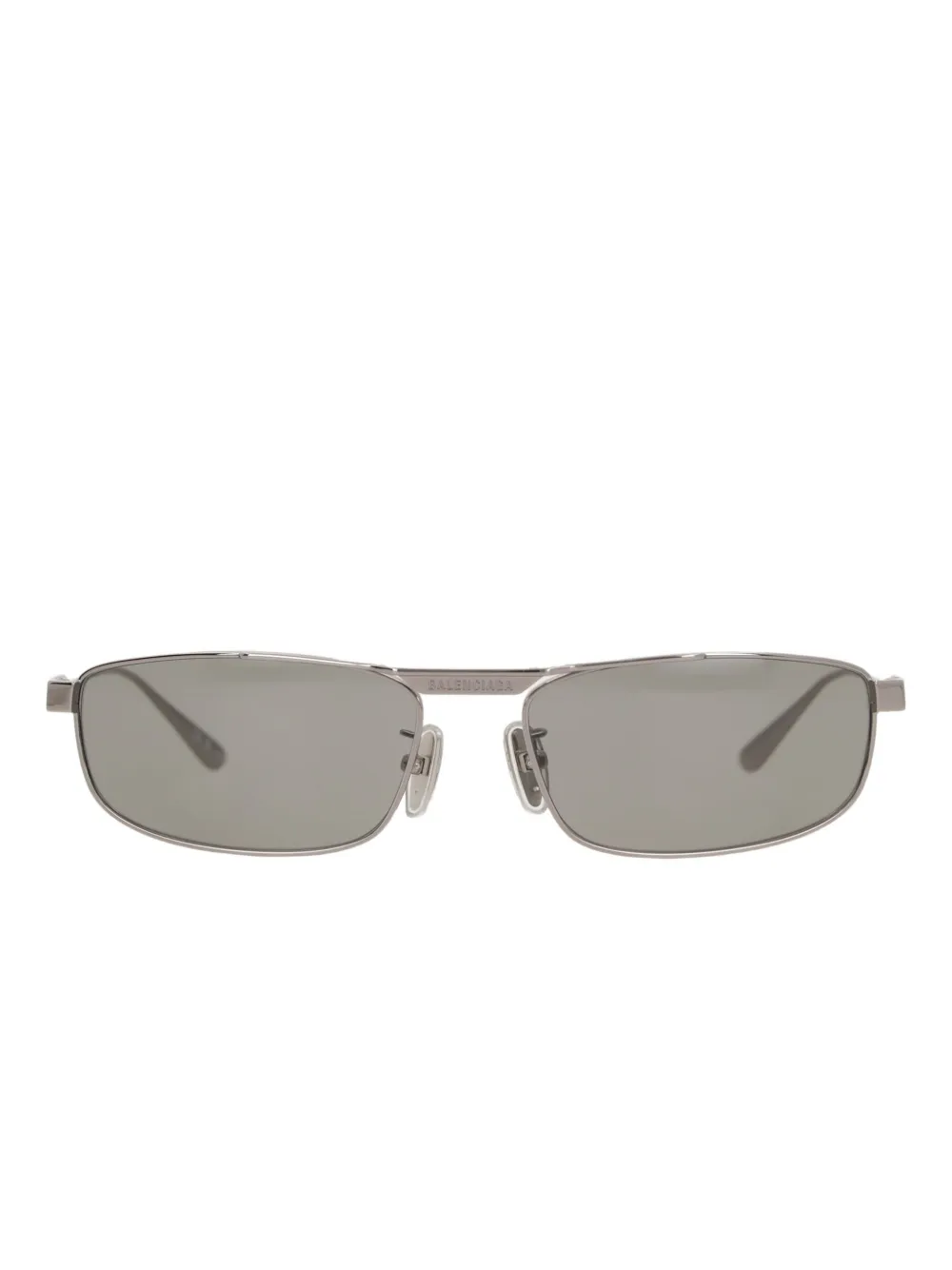 Balenciaga rectangle-frame sunglasses Zilver