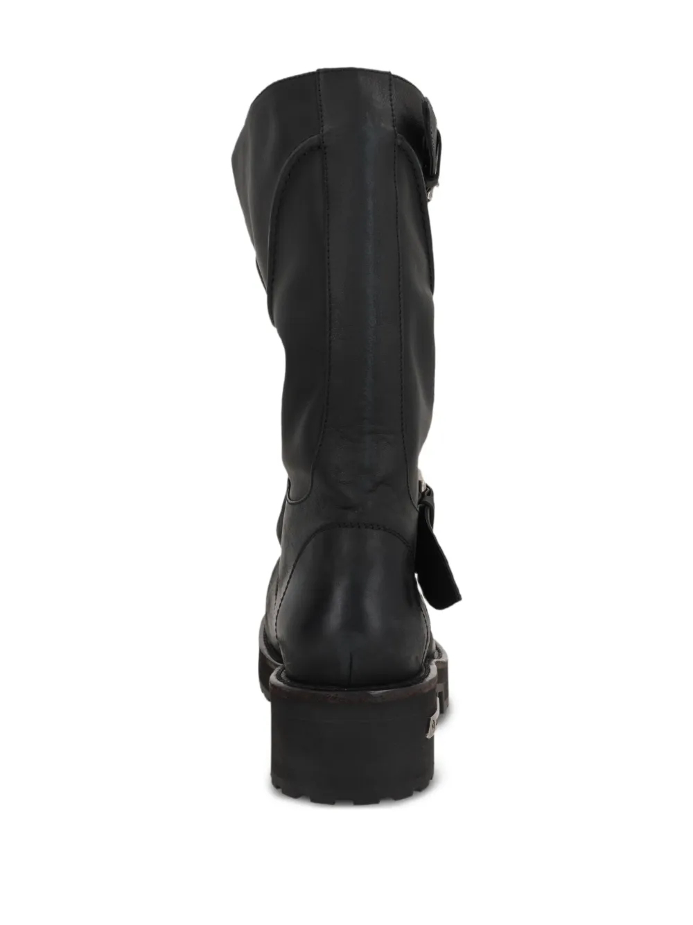 Balenciaga Venom leather boots Black