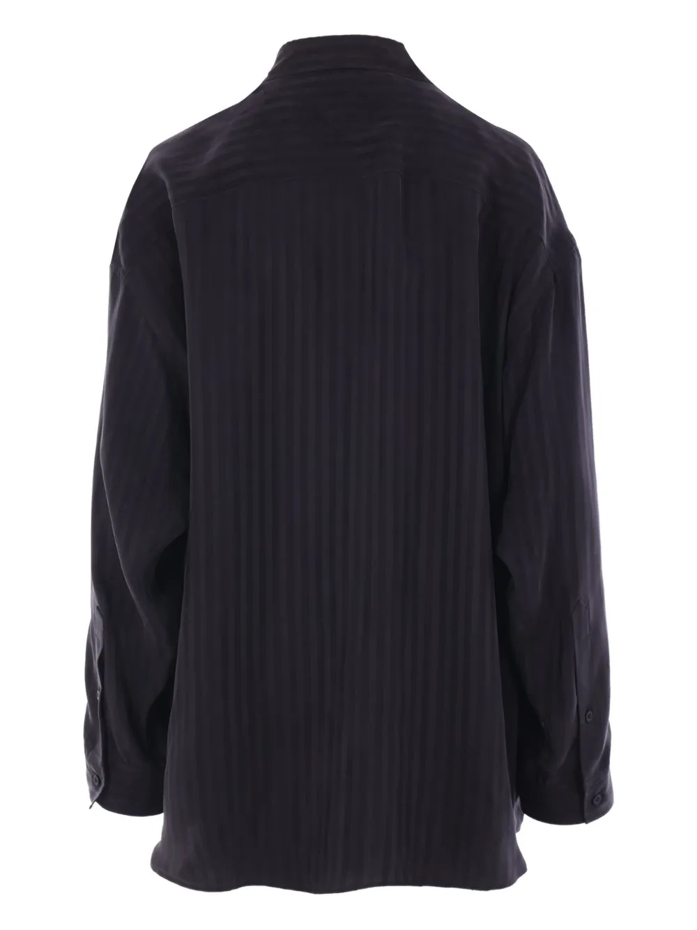 Balenciaga Gestreept blouse - Zwart
