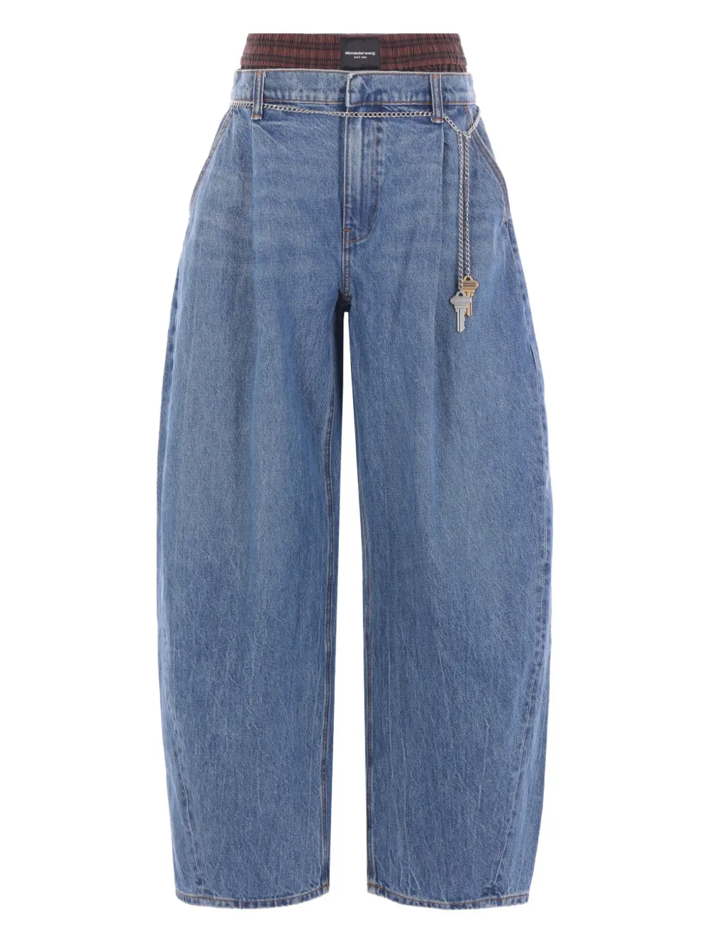 Alexander Wang pre-styled ballon-leg jeans Blauw