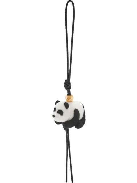 LOEWE panda felt charm