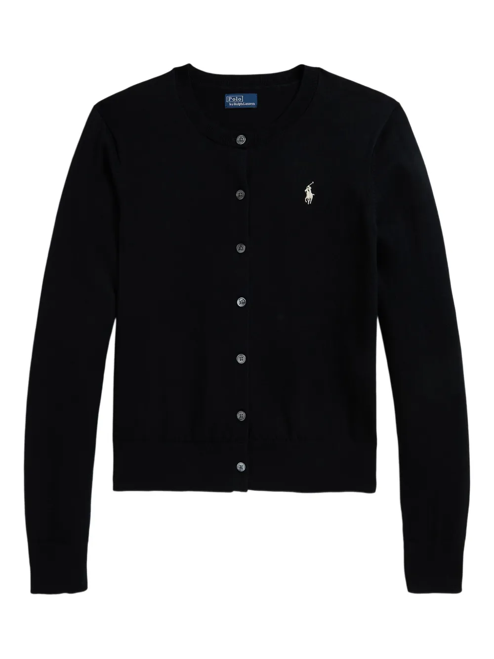 Polo Ralph Lauren Button-fastening Cardigan In Black