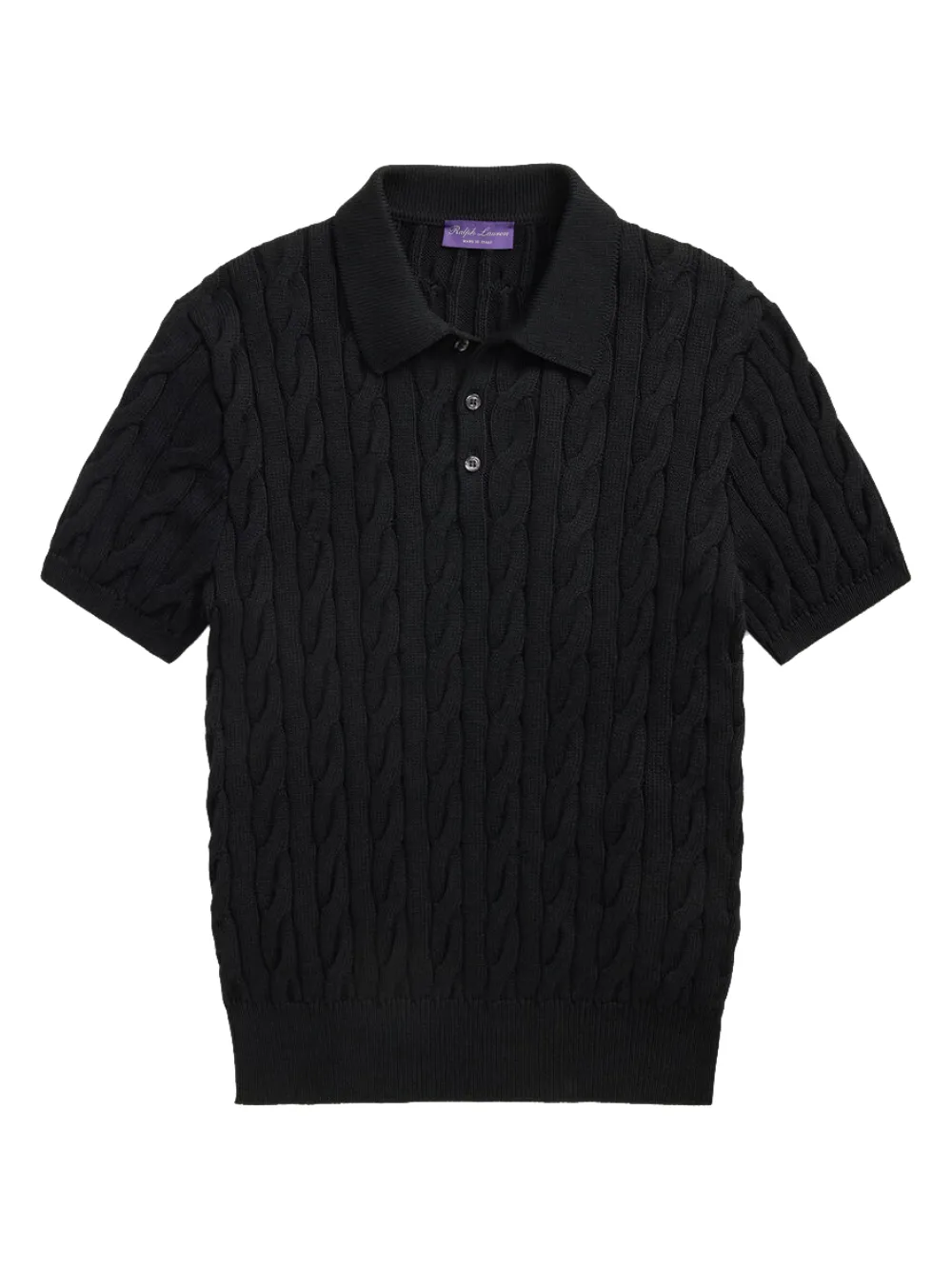 Ralph Lauren Purple Label Maglione stile polo - Nero