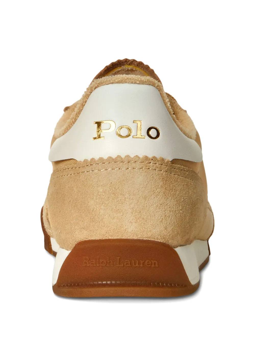 Polo Ralph Lauren suede-panel sneakers Neutrals