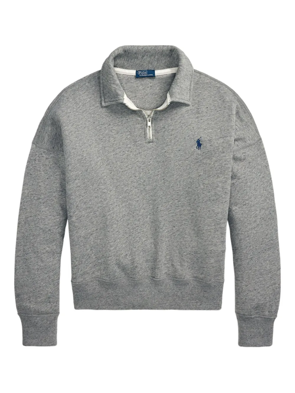 Polo Ralph Lauren Sweater met halve rits Grijs