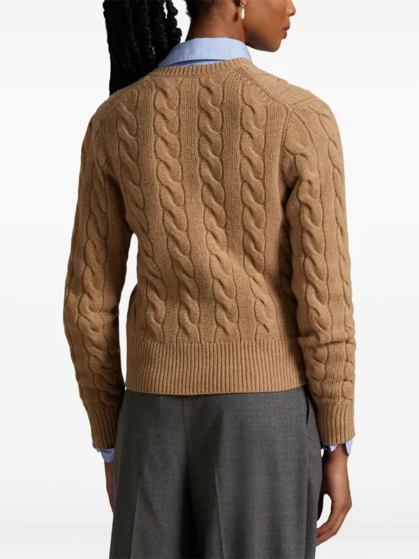 Polo Ralph Lauren ポロポニー ケーブルニット カーディガン