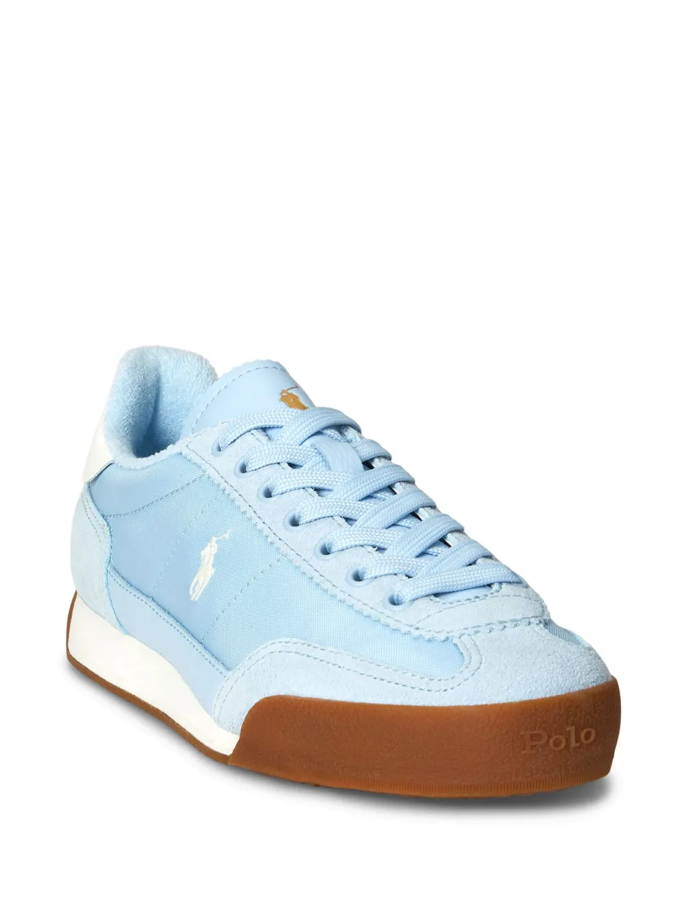 Polo Ralph Lauren suede-panel sneakers | Low-Tops | Image 2