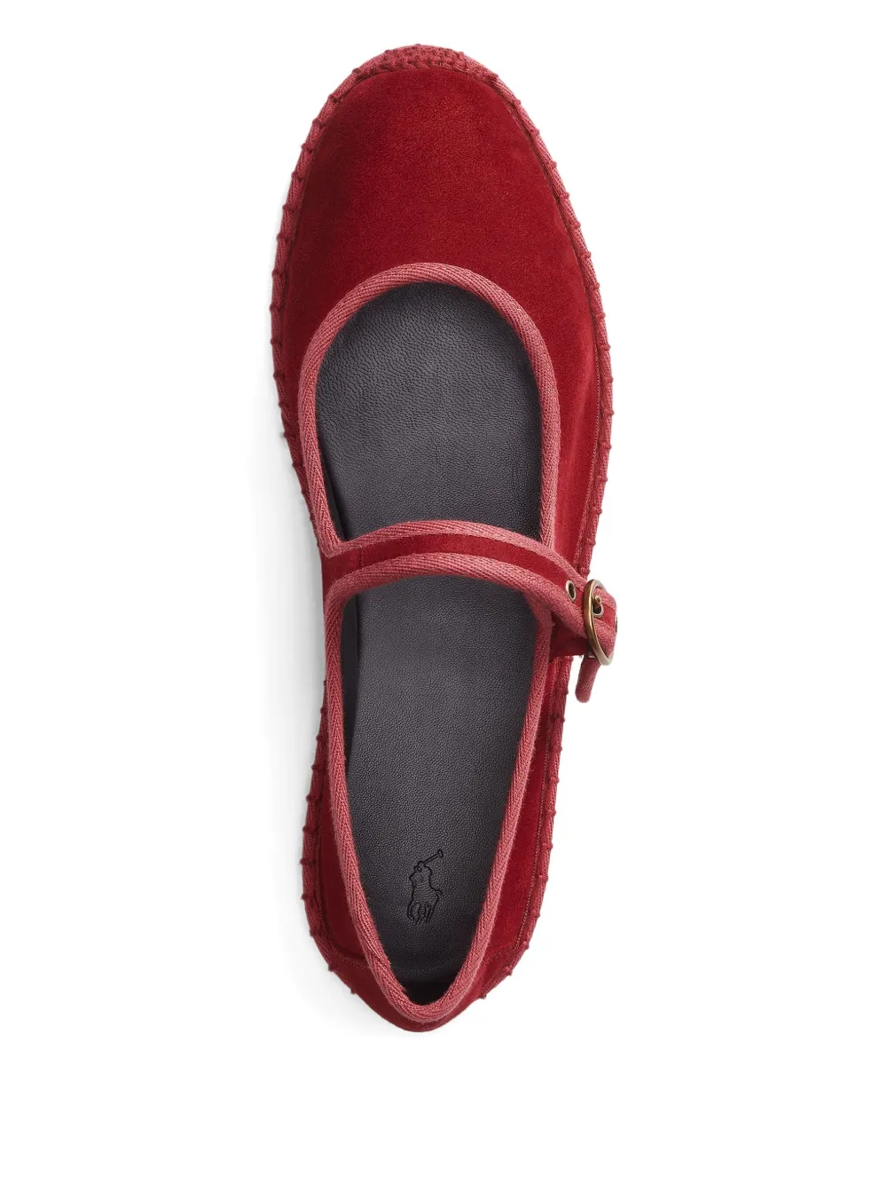 Polo Ralph Lauren Mary Jane ballet flats Red