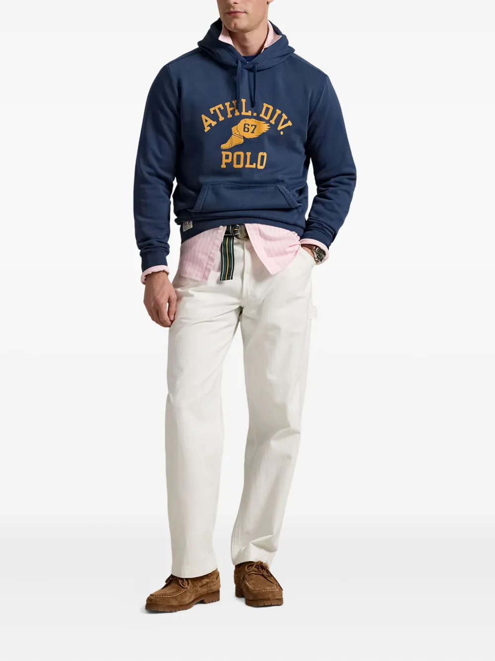 Polo Ralph Lauren Hoodie met print Blauw