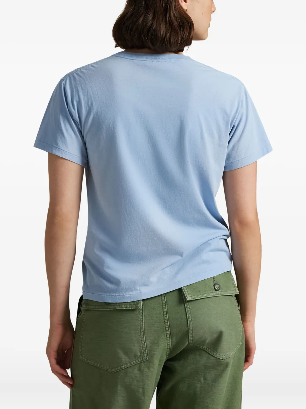 Polo Ralph Lauren T-shirt met teddybeerprint Blauw