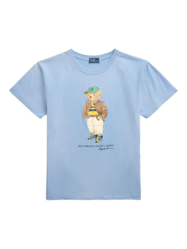 Polo Ralph Lauren ポロベア Tシャツ | ブルー | FARFETCH JP
