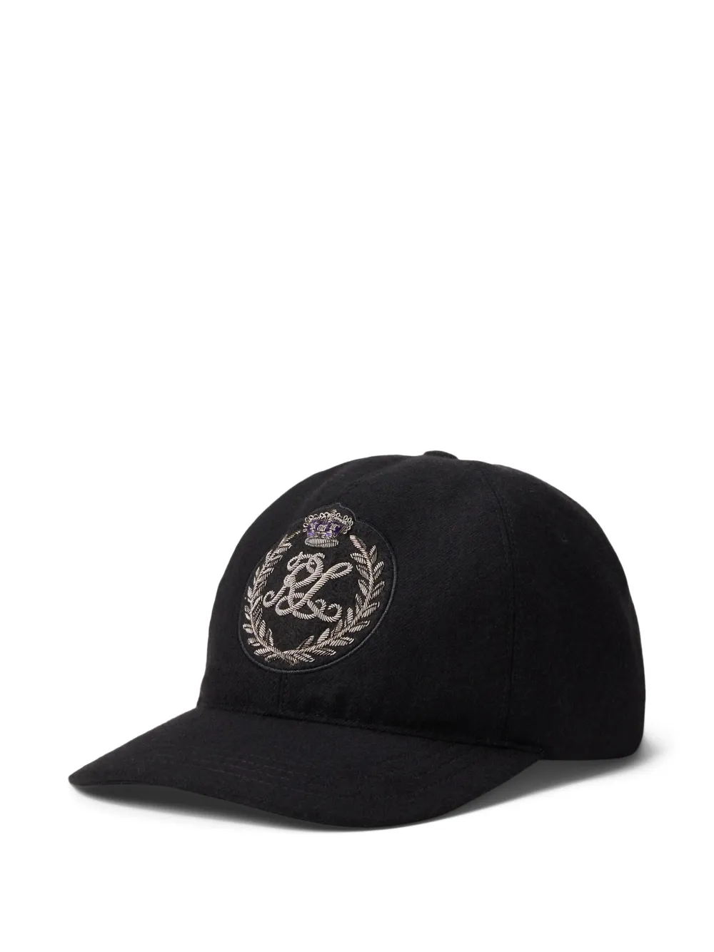 Ralph Lauren Purple Label ロゴ キャップ - ブラック Ralph Lauren Purple Label ロゴ キャップ - ブラック