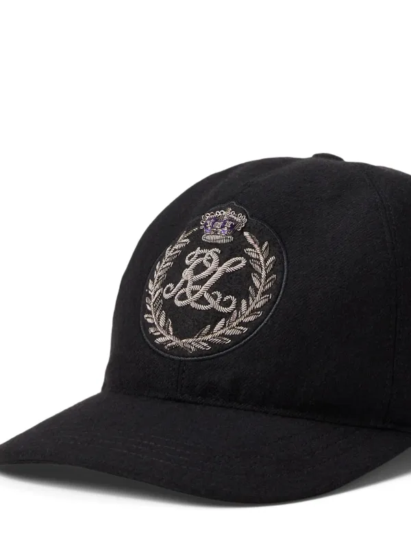 Ralph Lauren Purple Label ロゴ キャップ | ブラック | FARFETCH JP