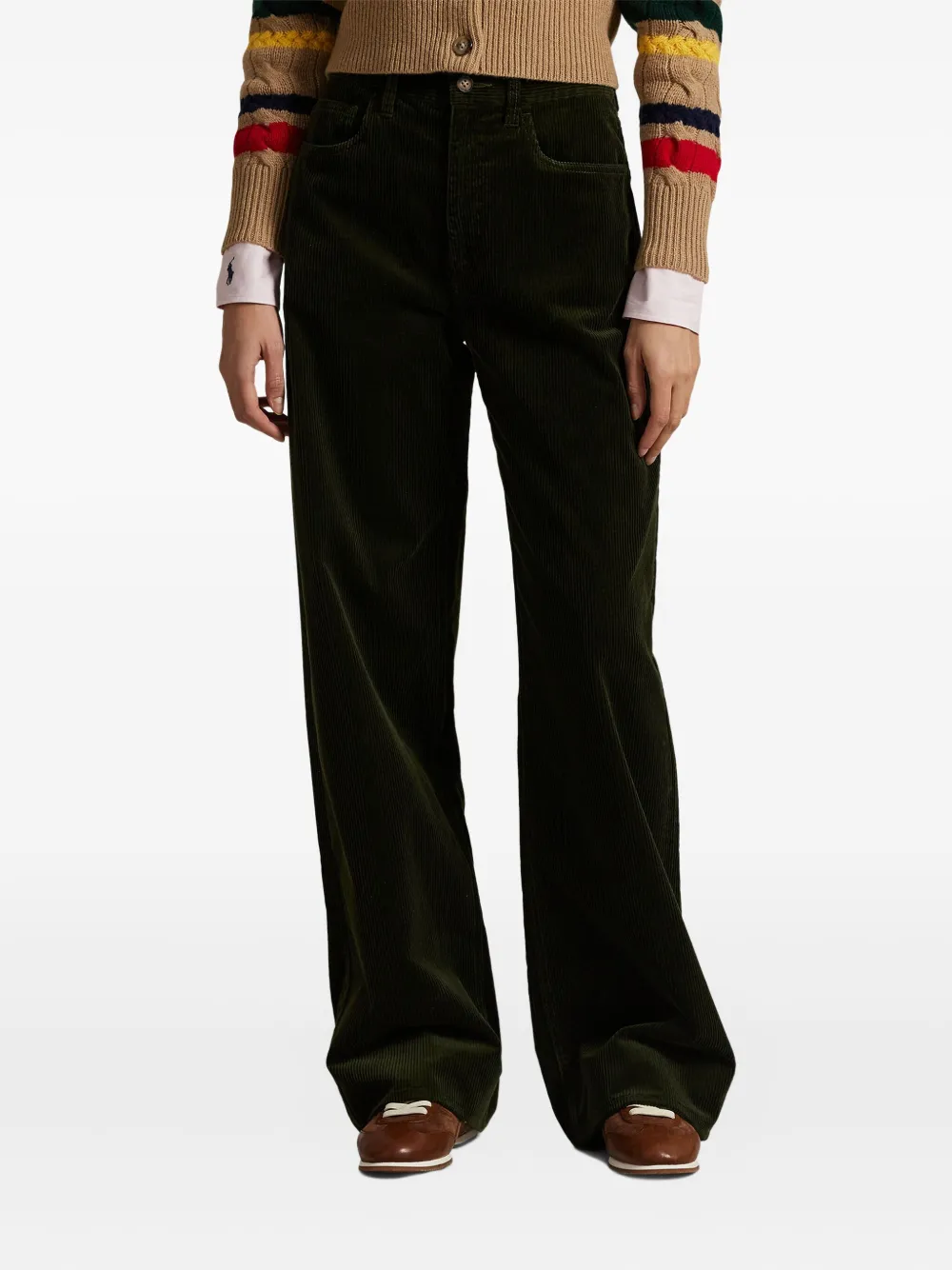 Polo Ralph Lauren Belt Loop Casual Pants In Green
