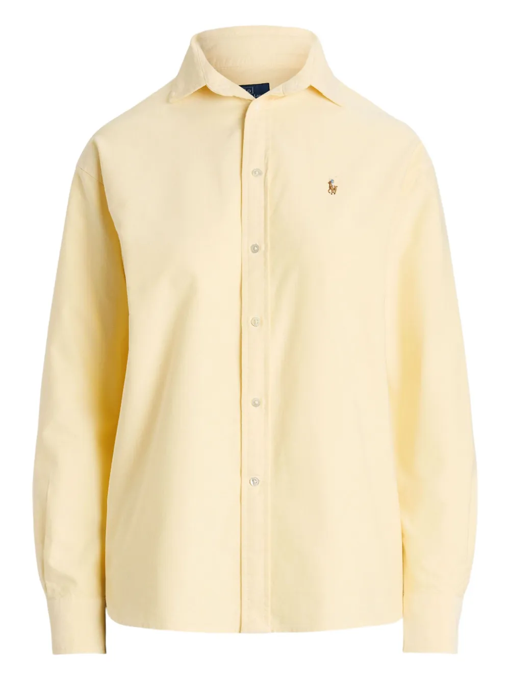 Polo Ralph Lauren Blouse met geborduurd logo Geel
