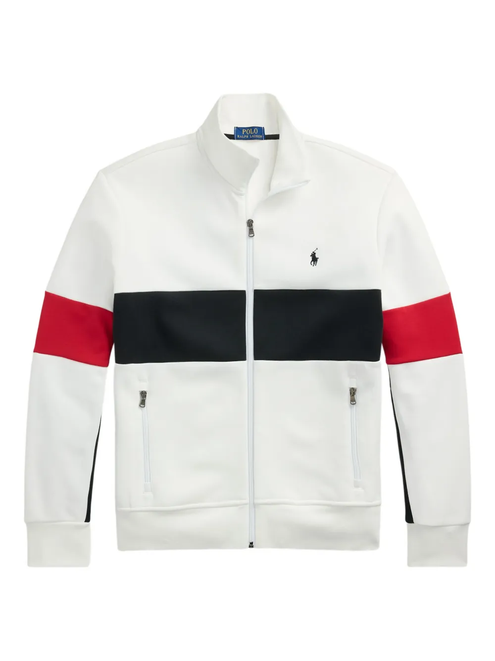 Polo Ralph Lauren Trainingsjack met colourblocking Beige