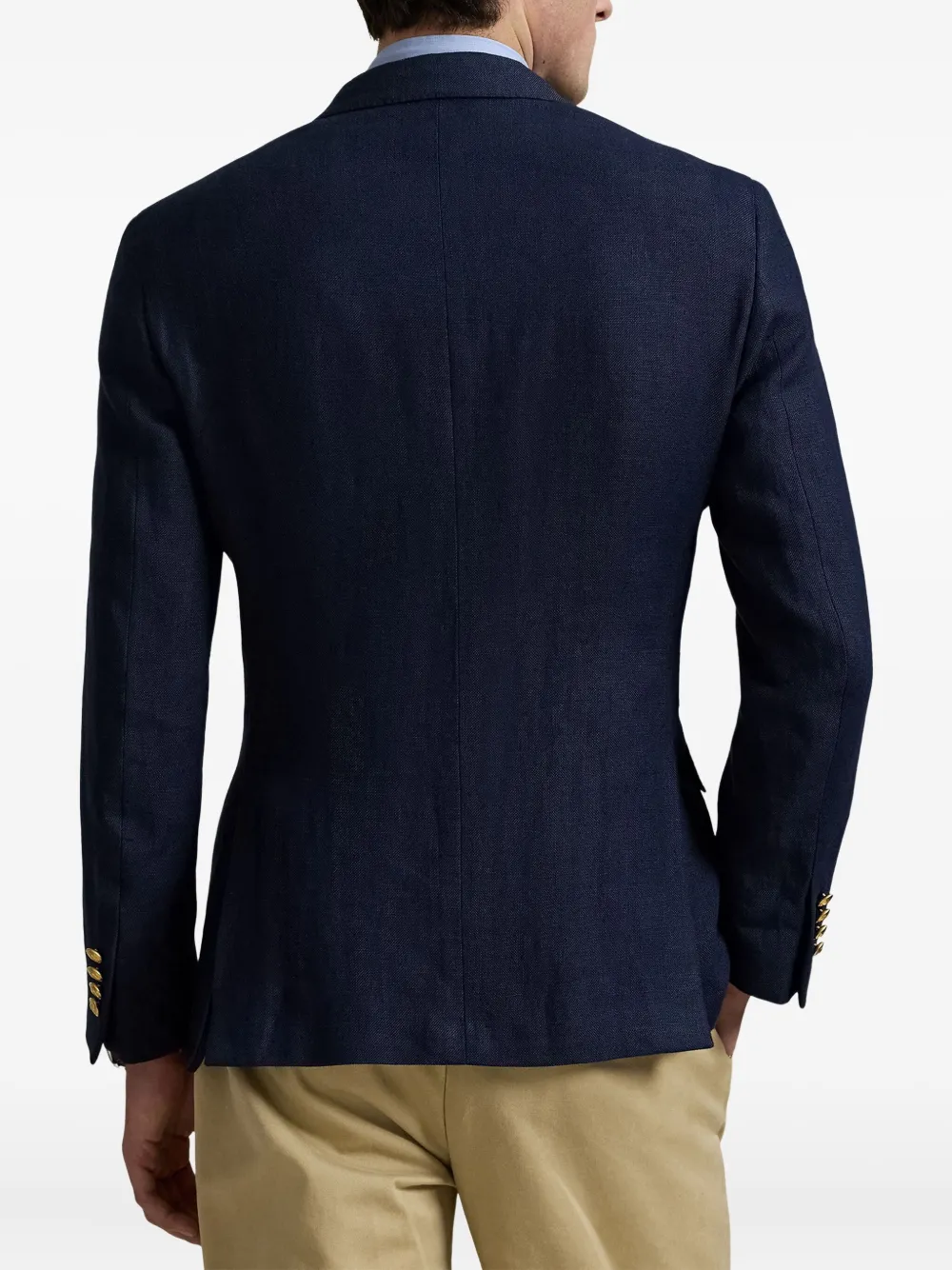 Polo Ralph Lauren Blazer met dubbele rij knopen Blauw