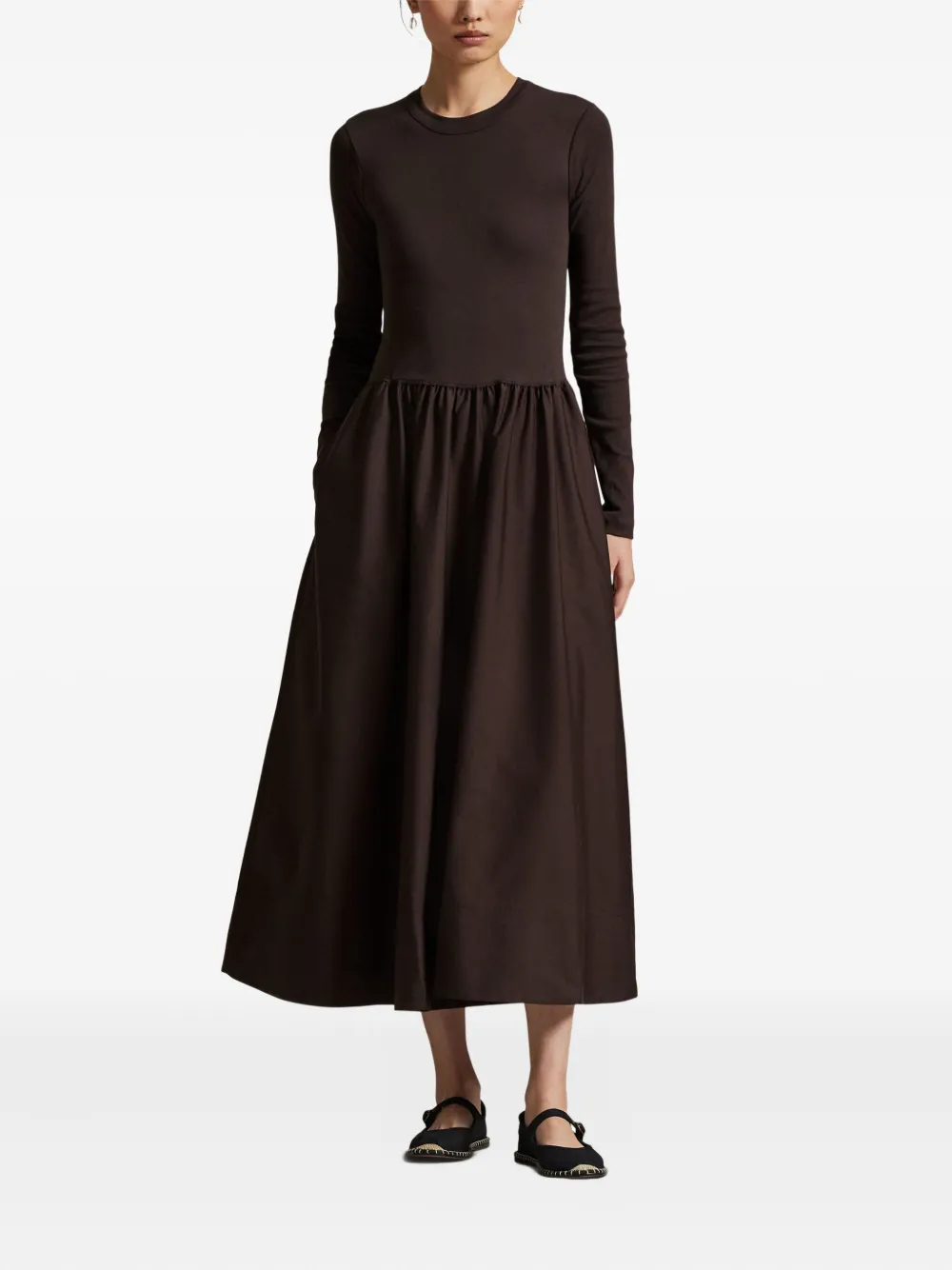 Polo Ralph Lauren long-sleeve smock midi dress | Day Dresses | Image 2
