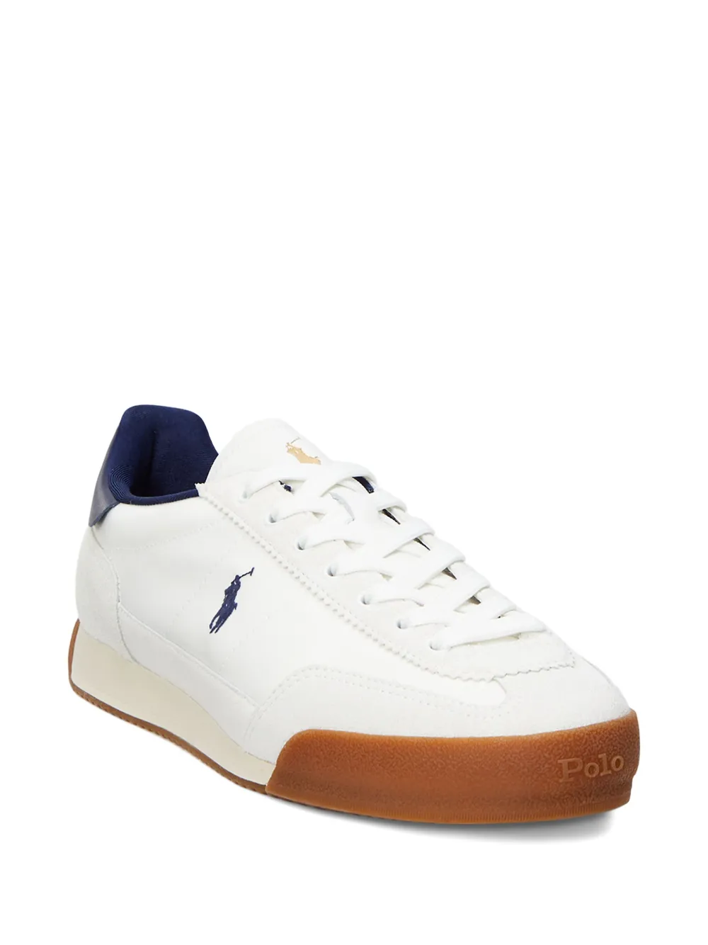 Polo Ralph Lauren Hester low-top leather sneakers White