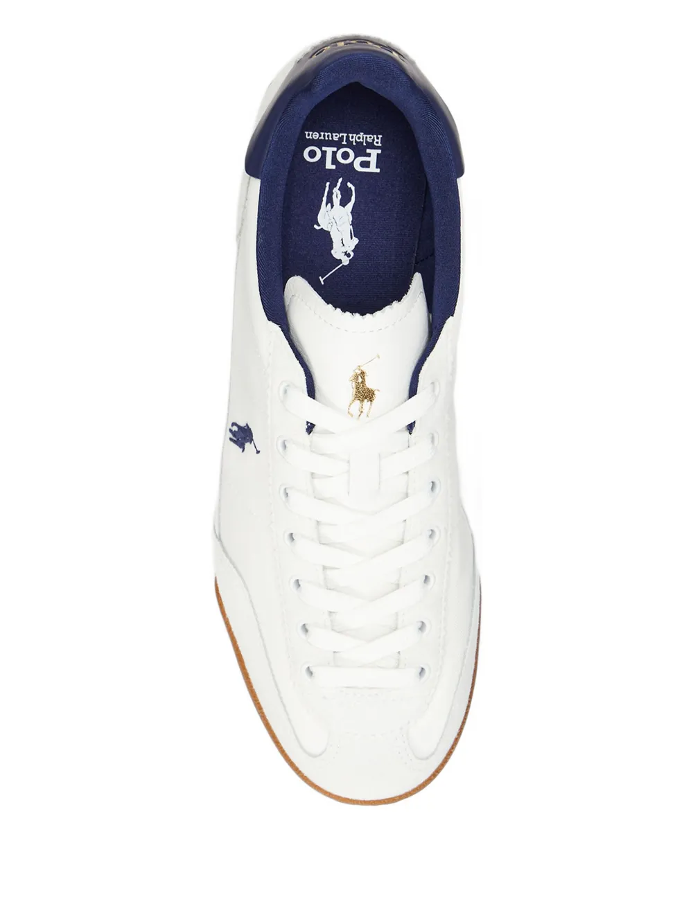 Polo Ralph Lauren Hester low-top leather sneakers White