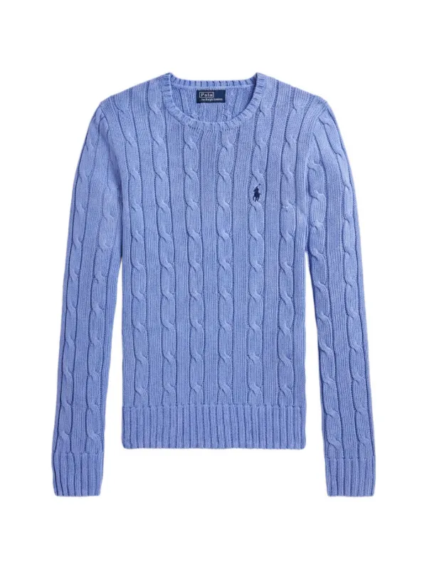 Polo by Ralph Lauren ケーブルニット ブルー XS Polo Ralph Lauren ケーブルニット セーター | ブルー | FARFETCH JP
