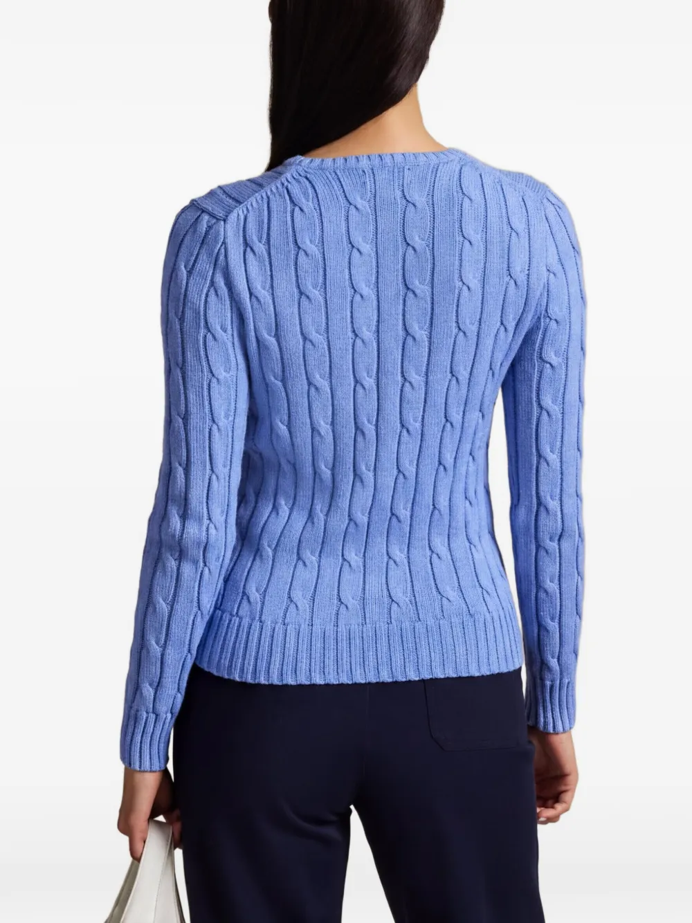 Polo Ralph Lauren Kabelgebreide trui Blauw