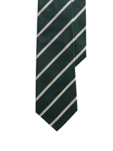 Ralph Lauren Purple Label striped silk tie