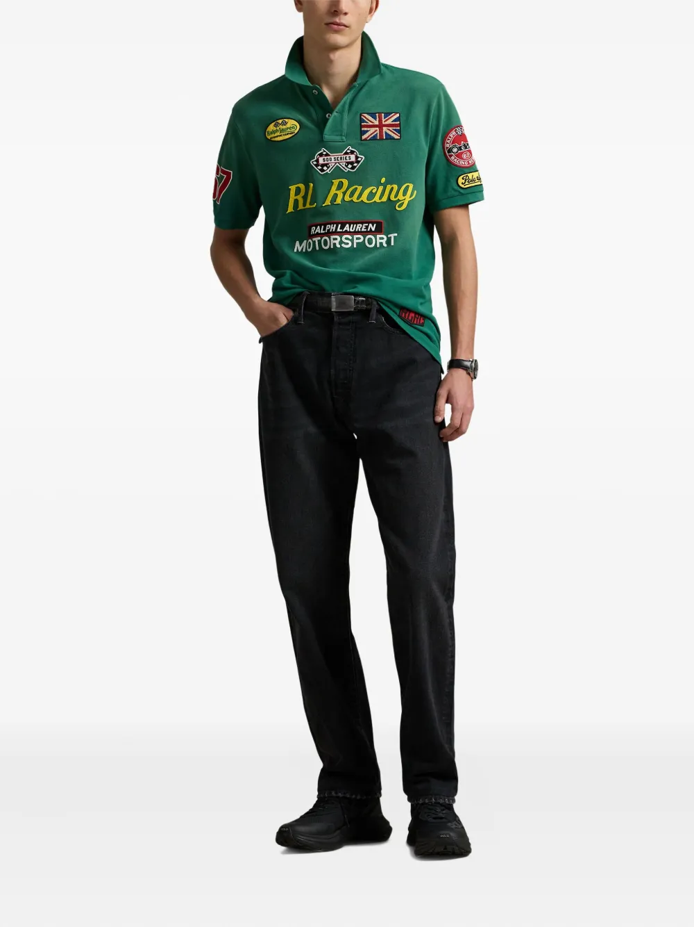 Polo Ralph Lauren Poloshirt met logo-applicatie - Groen