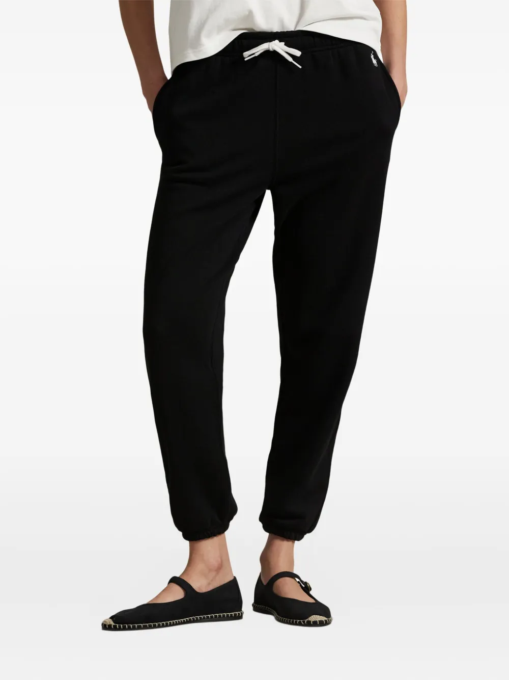 Polo Ralph Lauren Trainingsbroek met toelopende pijpen Zwart