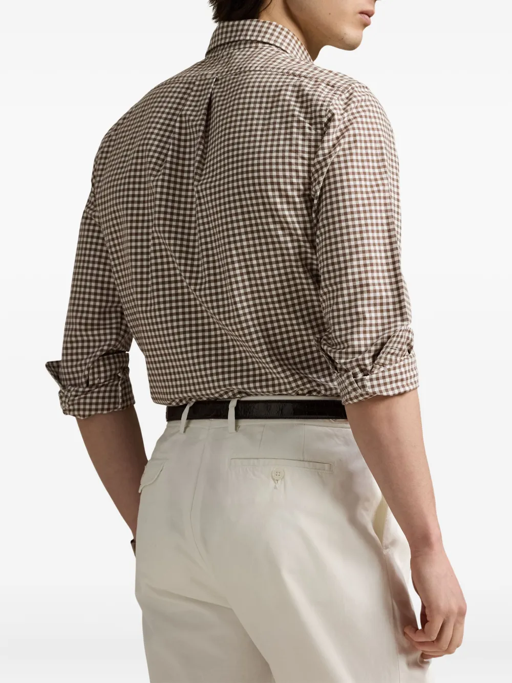 Polo Ralph Lauren Geruit overhemd Bruin