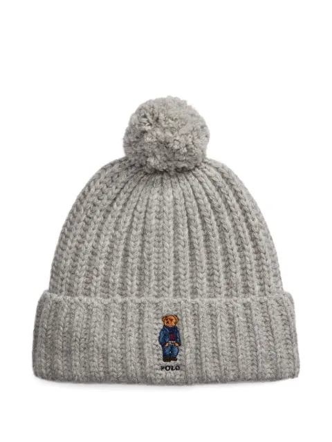 Polo Ralph Lauren ribbed pom-pom beanie