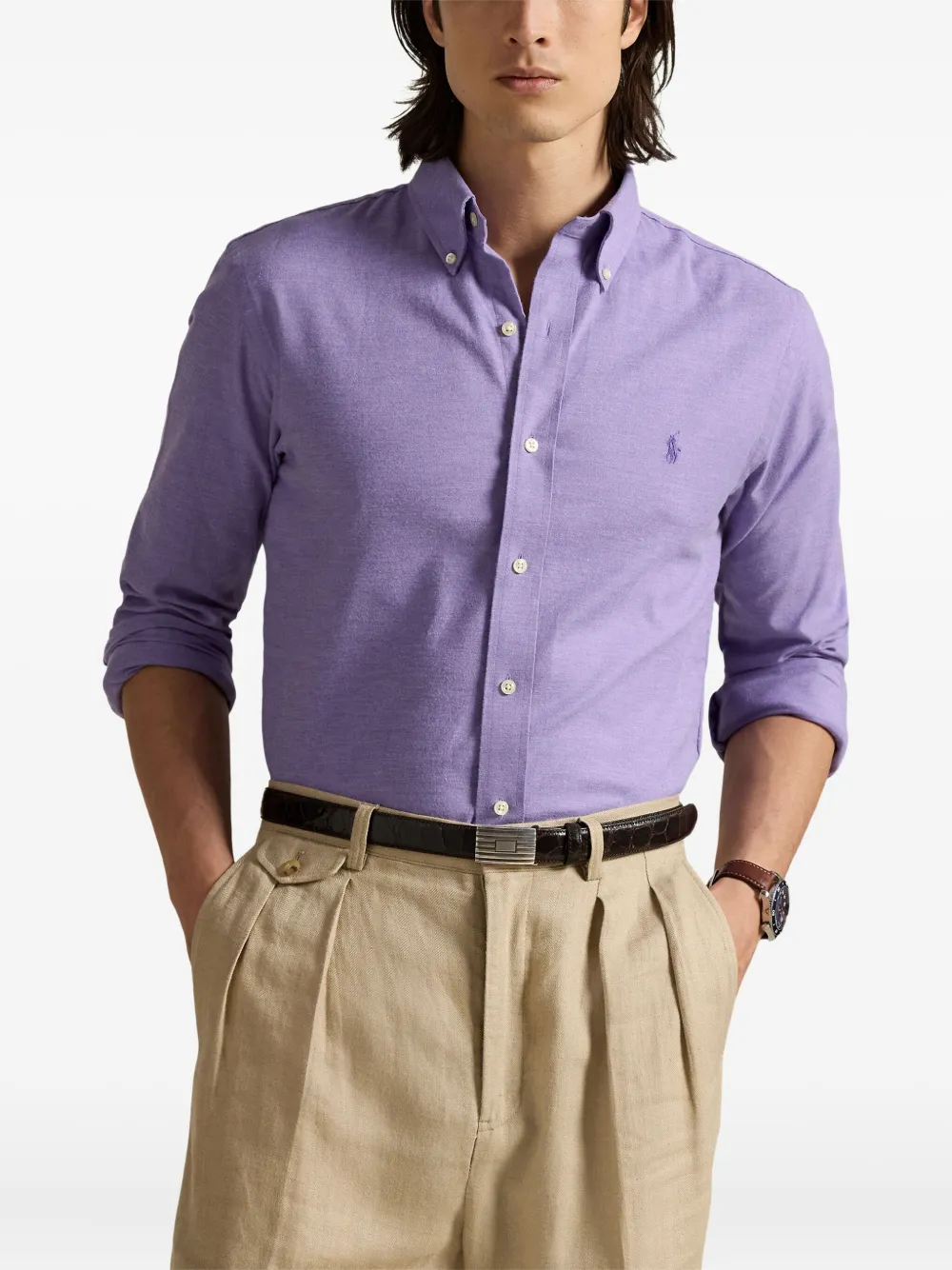 Polo Ralph Lauren Button-down overhemd Paars