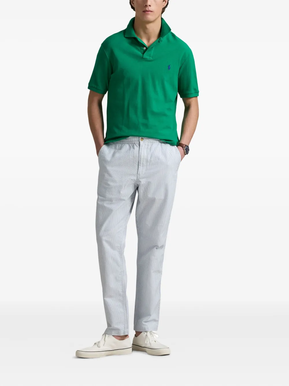 Polo Ralph Lauren Prepster gestreepte broek Blauw