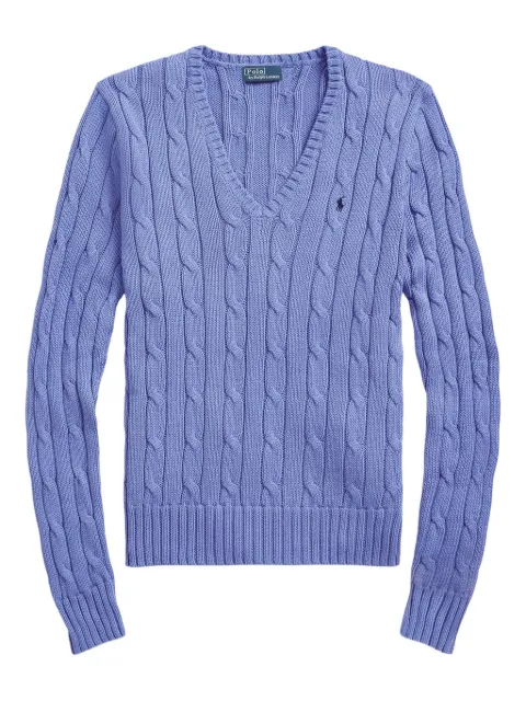Polo Ralph Lauren V-neck cable-knit sweater 