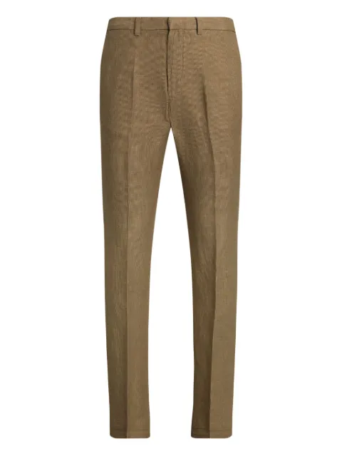 Polo Ralph Lauren slim-cut houndstooth trousers