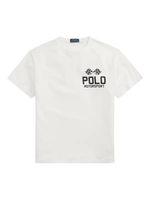 Polo Ralph Lauren logo-print T-shirt White FARFETCH ID
