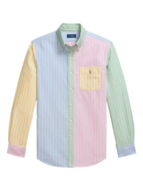 Polo Ralph Lauren striped panelled shirt