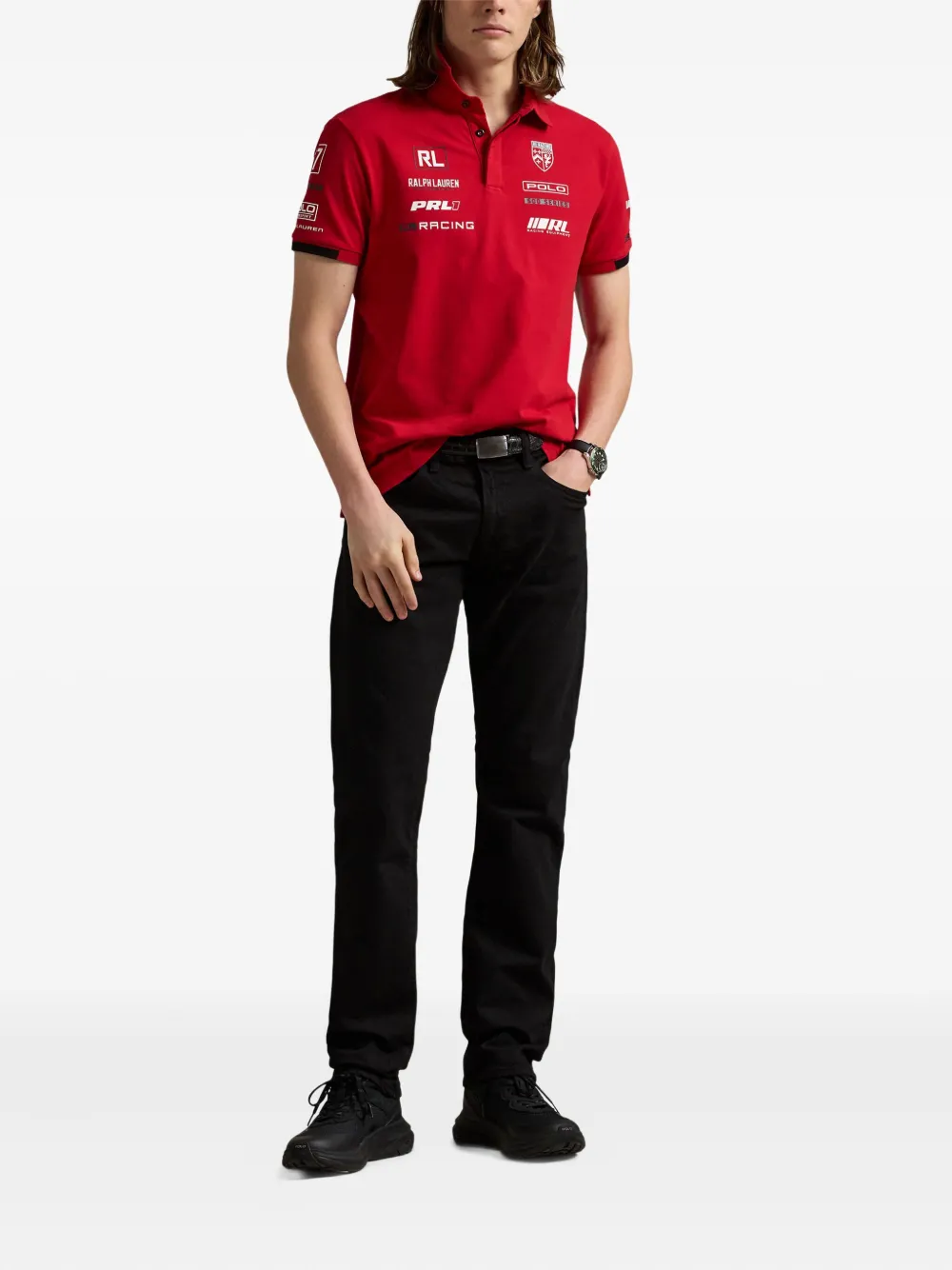 Polo Ralph Lauren motorsport polo shirt | Image 2