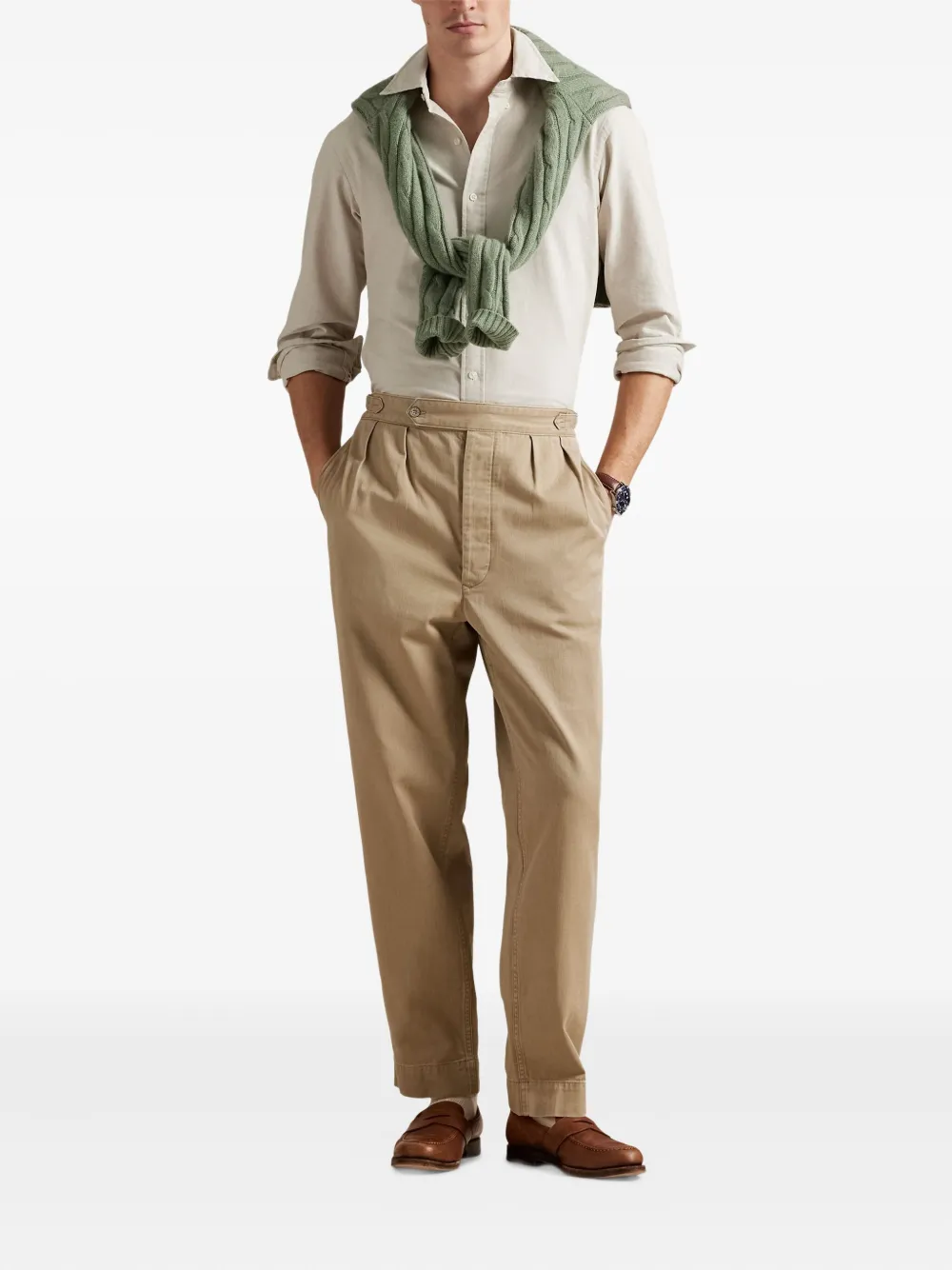 Polo Ralph Lauren Button-down overhemd Beige