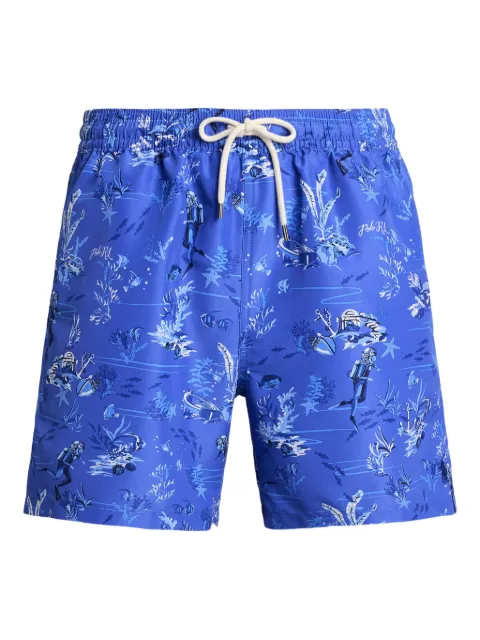Polo Ralph Lauren شورت سباحة بطبعة جرافيك