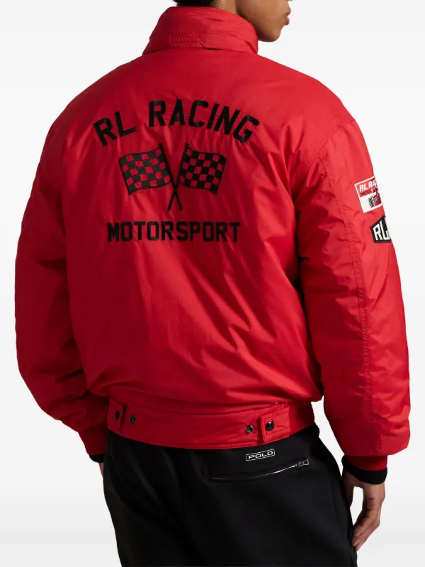 Polo Ralph Lauren 赤 ジャケット 160 Polo Ralph Lauren Active RL Racing Jacket | Red | FARFETCH