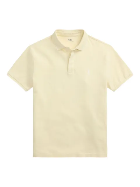 Polo Ralph Lauren قميص بولو بأكمام قصيرة ونسيج مضلع