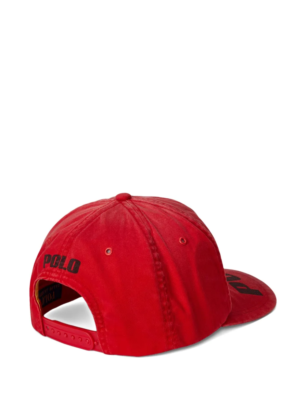 Polo Ralph Lauren Racing pet met logo Rood