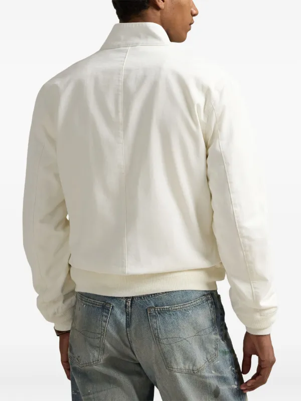 Polo Ralph Lauren ボンバージャケット | ホワイト | FARFETCH JP